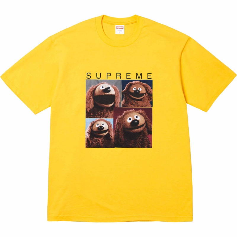 Koszulka Supreme Rowlf Tee Żółte | Polska-258673