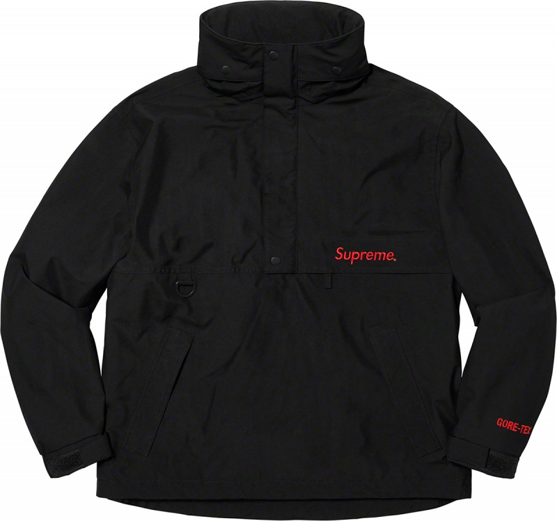 Kurtki Supreme GORE-TEX Anorak Spring Summer 2020 Czarne | Polska-872653