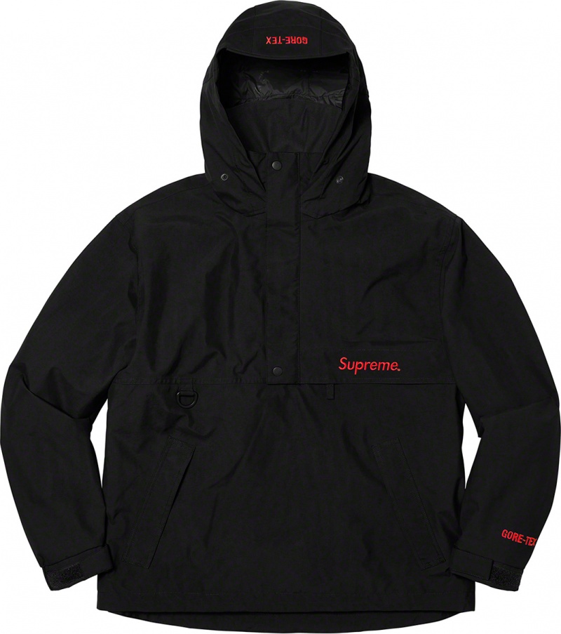 Kurtki Supreme GORE-TEX Anorak Spring Summer 2020 Czarne | Polska-872653