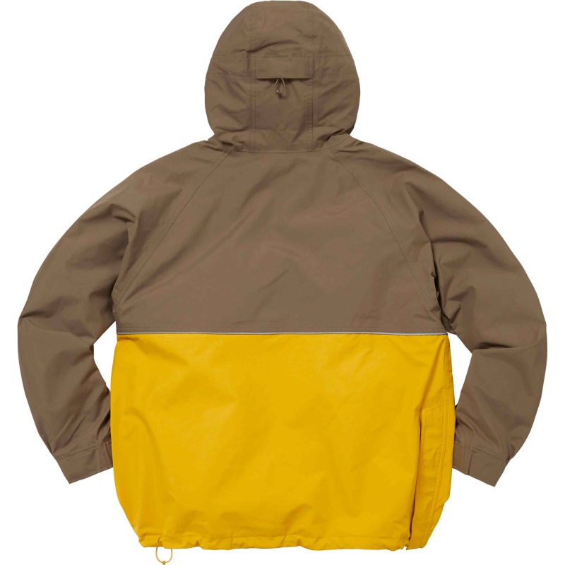 Kurtki Supreme GORE-TEX Anorak Żółte | Polska-857634