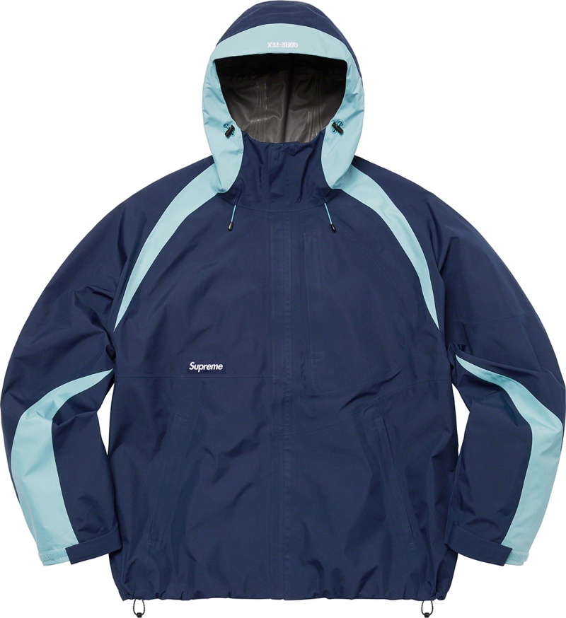 Kurtki Supreme GORE-TEX PACLITE® Niebieskie | Polska-319260