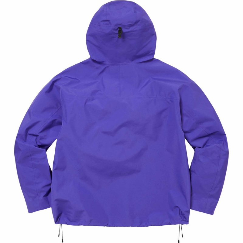 Kurtki Supreme GORE-TEX Taped Seam Shell Fioletowe | Polska-516349