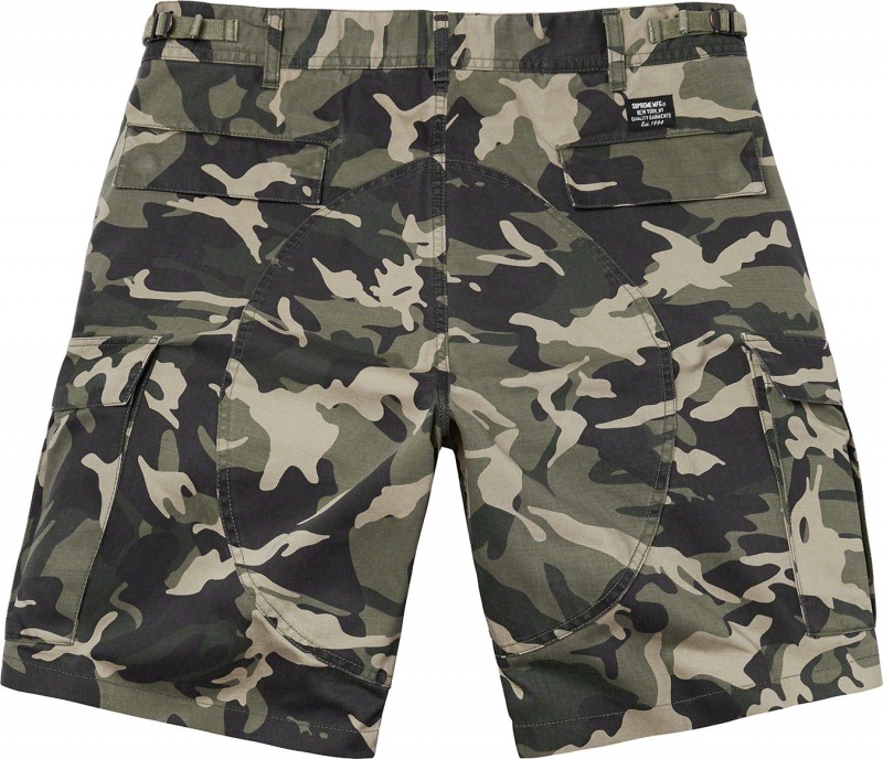 Spodenki Supreme Cargo Oliwkowe Camo | Polska-921385