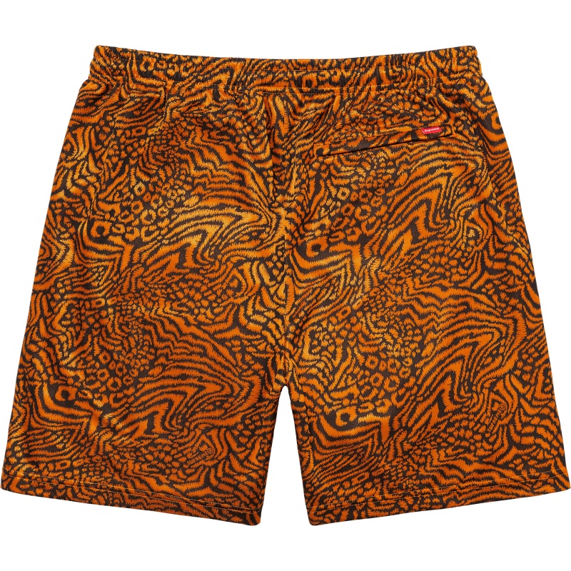 Spodenki Supreme Umbro Jacquard Animal Print Soccer Pomarańczowe | Polska-461350