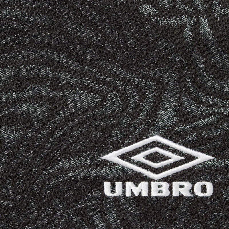 Spodenki Supreme Umbro Jacquard Animal Print Soccer Czarne | Polska-201835