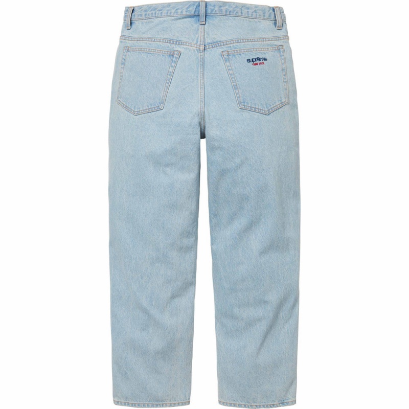 Spodnie Supreme Baggy Jean Indygo | Polska-640287