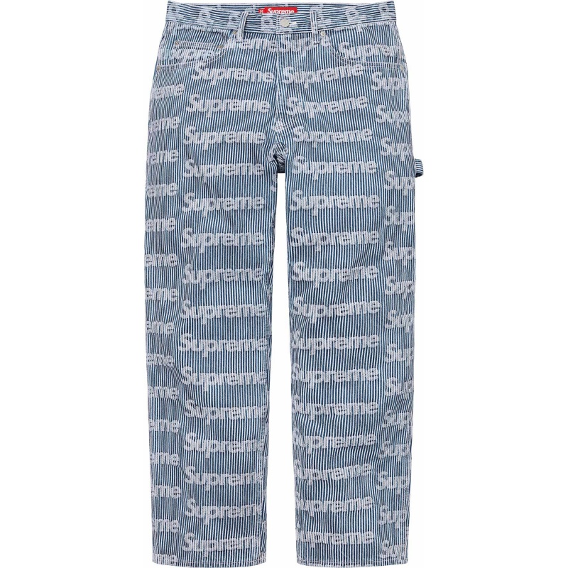 Spodnie Supreme Denim Painter Stripes | Polska-790253