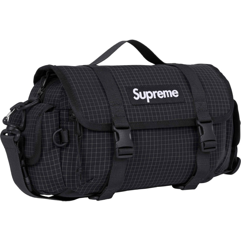 Torby Supreme Mini Duffle Czarne | Polska-374029